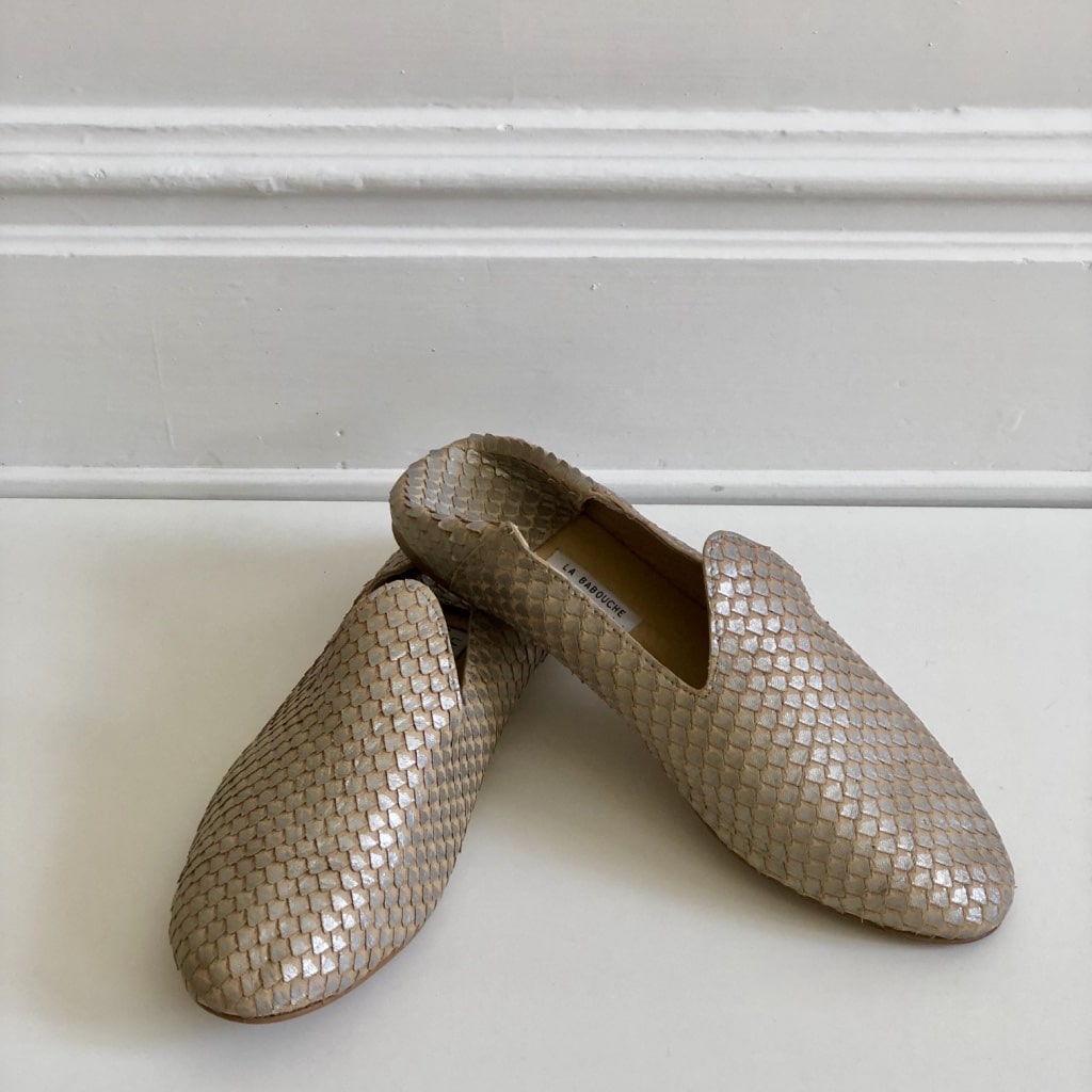DOUBLE GREY-BEIGE SNAKE